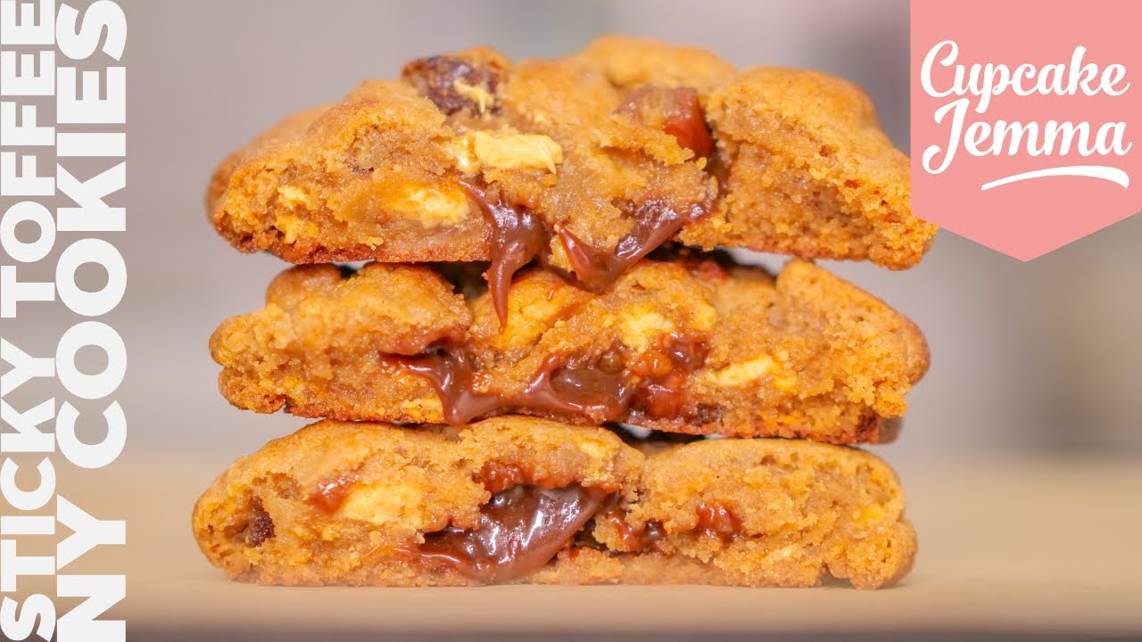 Sticky Toffee Pudding Cookie Recipe & Tutorial - Pantry Vault