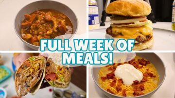 Weekly Meal Plan: Gumbo and Loaded Barbecue Bowls