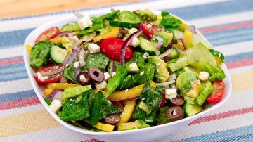 Der leckerste Griechischer Salat! Einfacher und leckerer Athener Salat! Top 2 Salate!