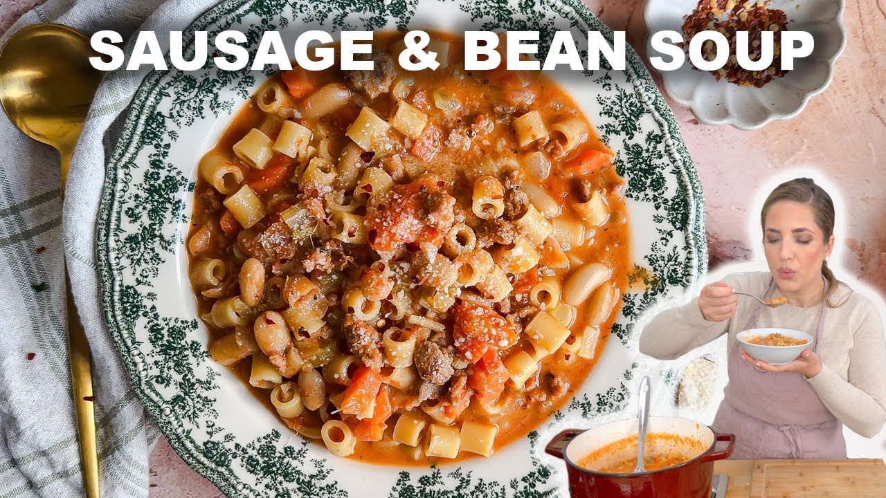 Sausage and Bean Soup - Pantry Vault