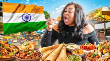 Trying South Indian Food: Dosa and Chutneys