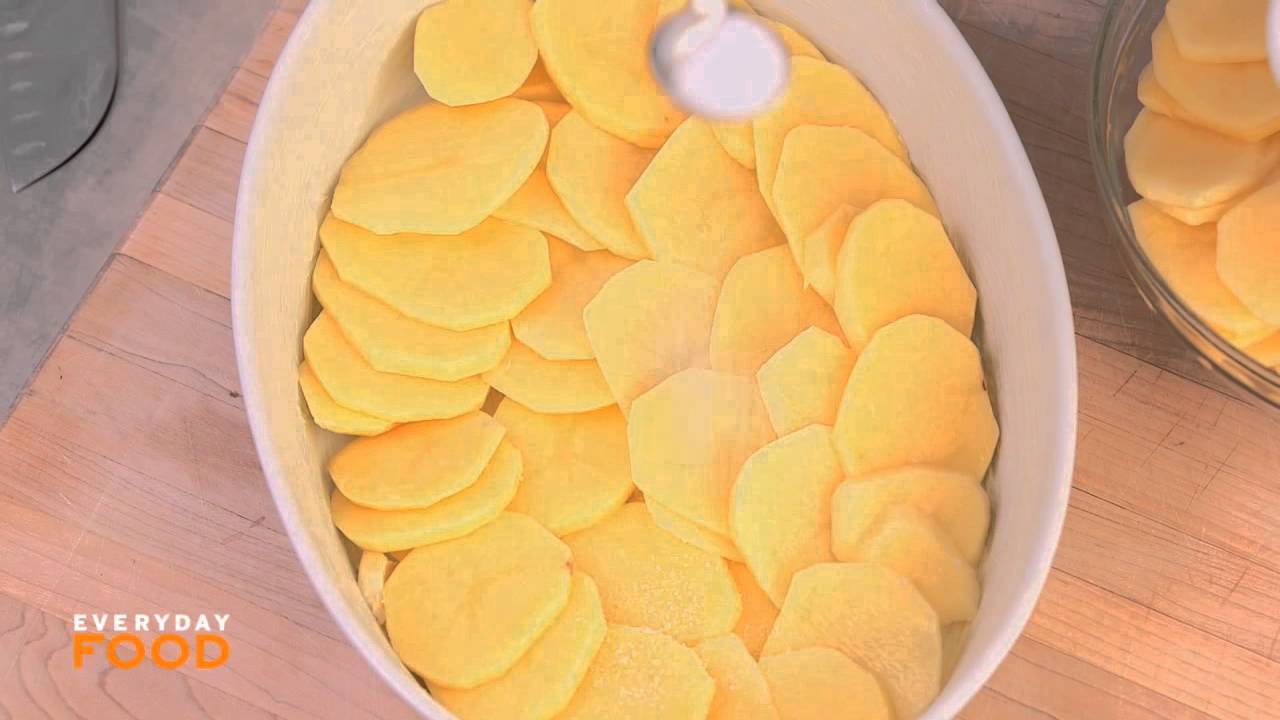 Simple Scalloped Potatoes - Everyday Food with Sarah Carey