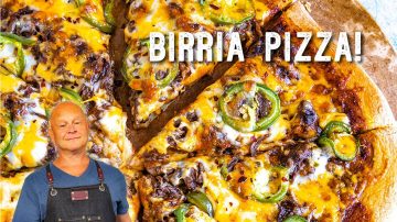 Let's Make Birria Pizza