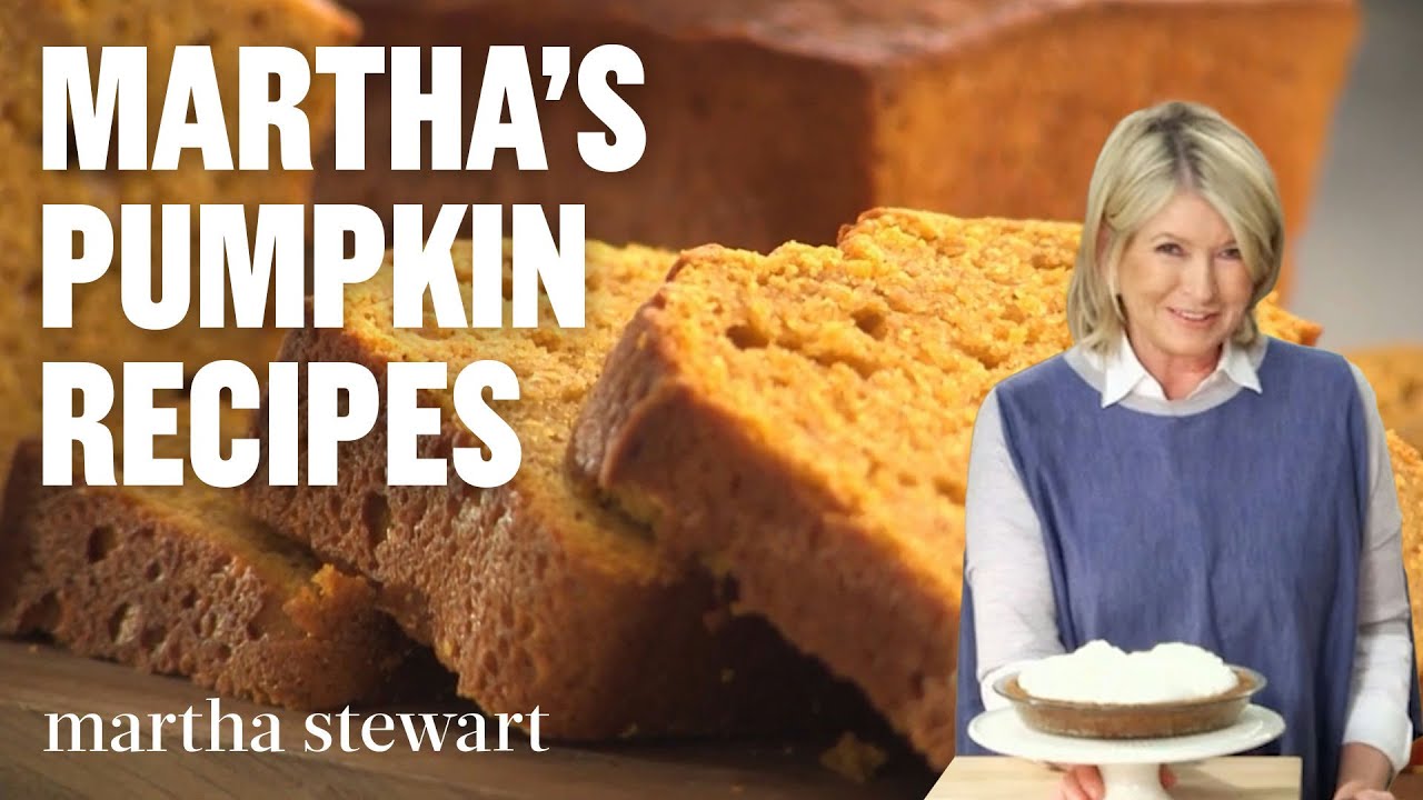 Martha Stewart's Best Pumpkin Recipes | Cakes, Cookies, and Carving - Pantry Vault