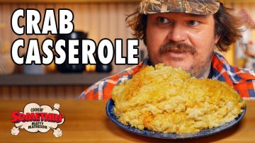 Ooey Gooey Crab Mac & Cheese Casserole