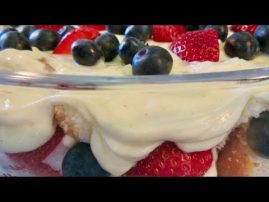 Memorial Day Weekend Very Berry Trifle Dessert Recipe