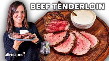 How to Make Beef Tenderloin with 3 Sauces (Perfect for the Holidays!)