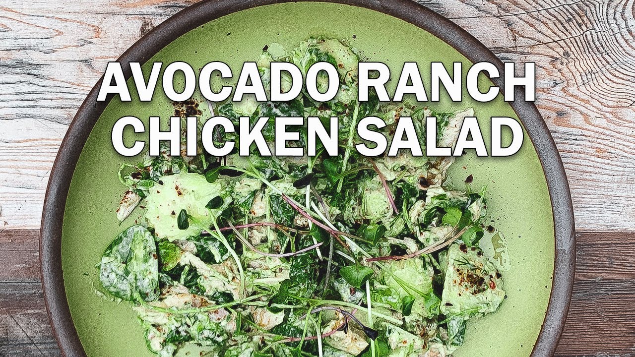 Chopped Chicken Salad with Granch Dressing - Pantry Vault
