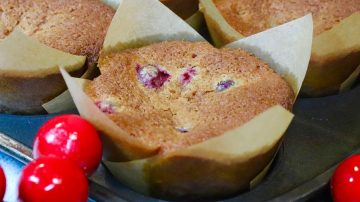 Cranberry Orange Muffins & Perfect for Breakfast or Brunch!