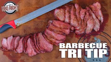 Smoked Tri Tip Barbecue Style