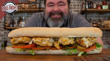 The Most Delicious Crab Cake PoBoy