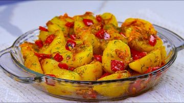 Sautéed Potatoes with Shallots and Vegetables