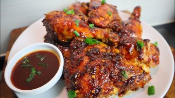 Sweet Chili Baked Jerk Chicken