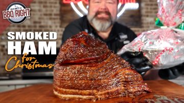 Double Smoked Ham for Christmas