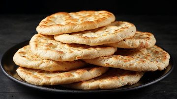 Quick Flat Cheese Bread Recipe