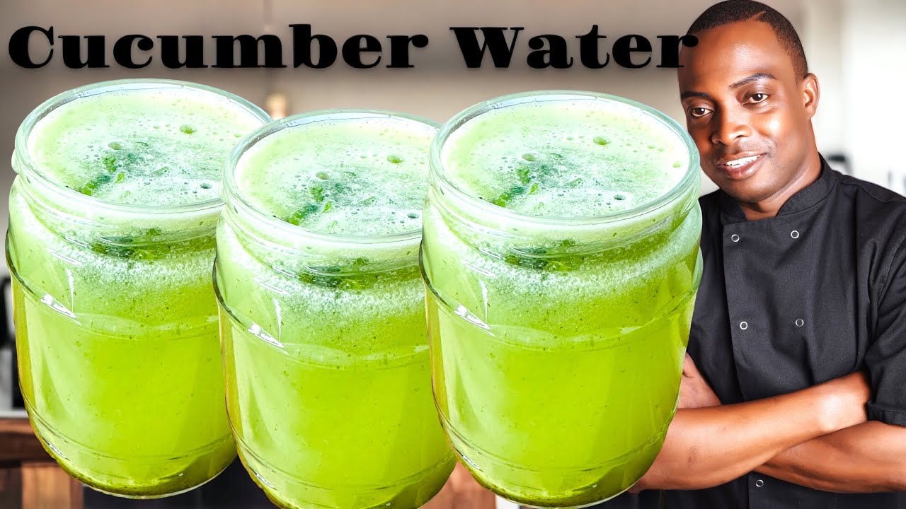 Refreshing Cucumber Water with Mint and Ginger