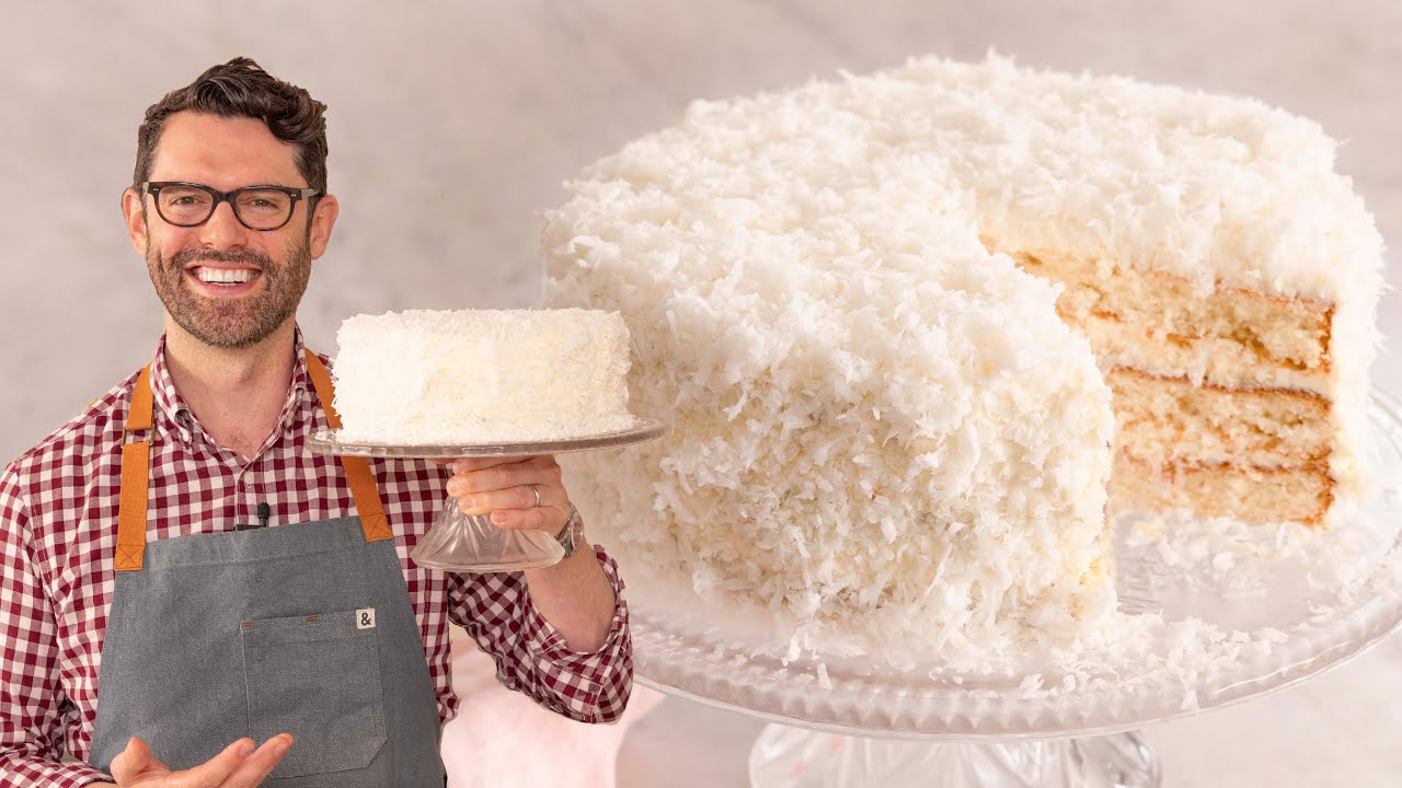 Easy Coconut Cake Recipe - Pantry Vault
