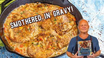 Creole Spiced Smothered Pork Chops