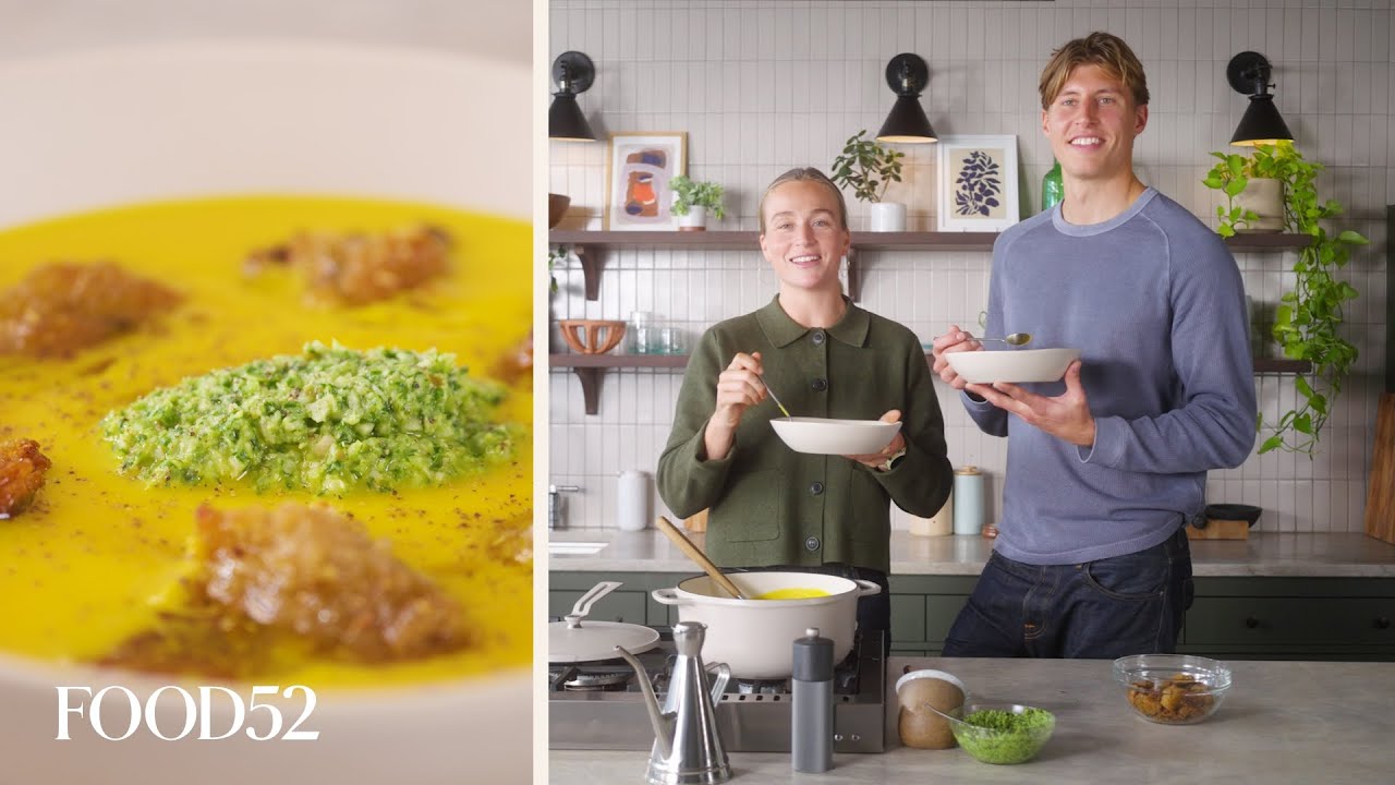 A Slightly Spicy Butternut Squash Soup - Pantry Vault