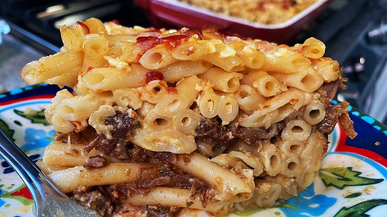 Incredible Oxtail Macaroni Pie - Pantry Vault