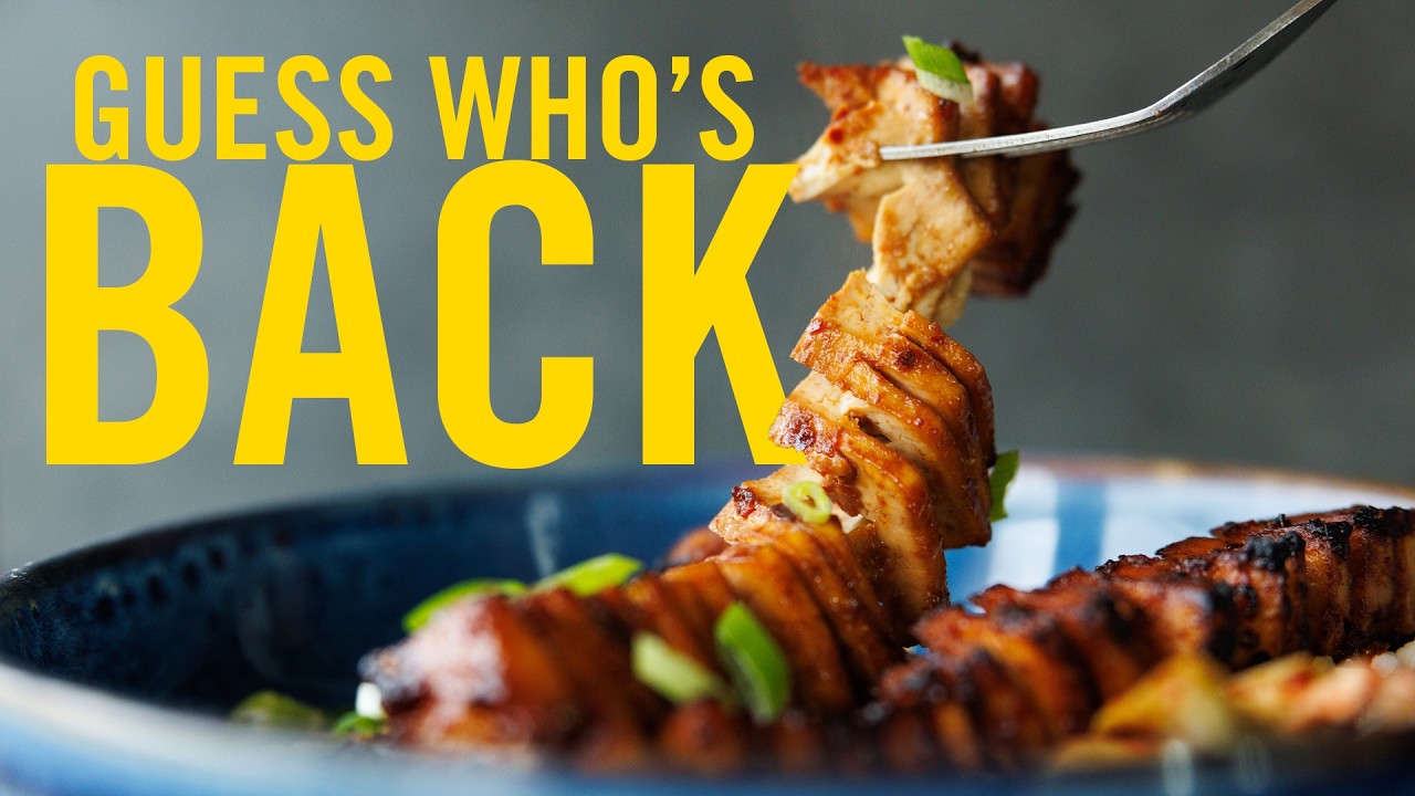 Hassleback Tofu - Pantry Vault