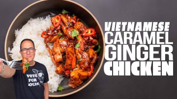 Vietnamese Caramel Ginger Chicken