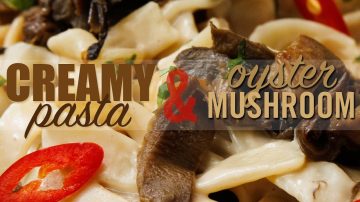 Creamy Mushroom Linguini