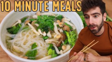 Quick Miso Noodle Soup