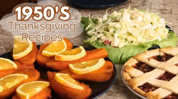 Thanksgiving Recipes from The 1950s