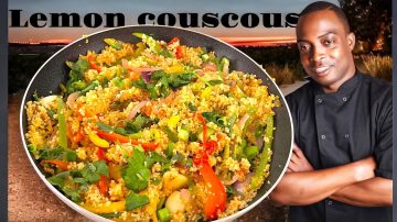 Lemon Stir Fry & Couscous: Deliciously Easy Meat-Free Monday Meal