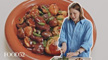 Tess Makes Coq au Vin for the First Time