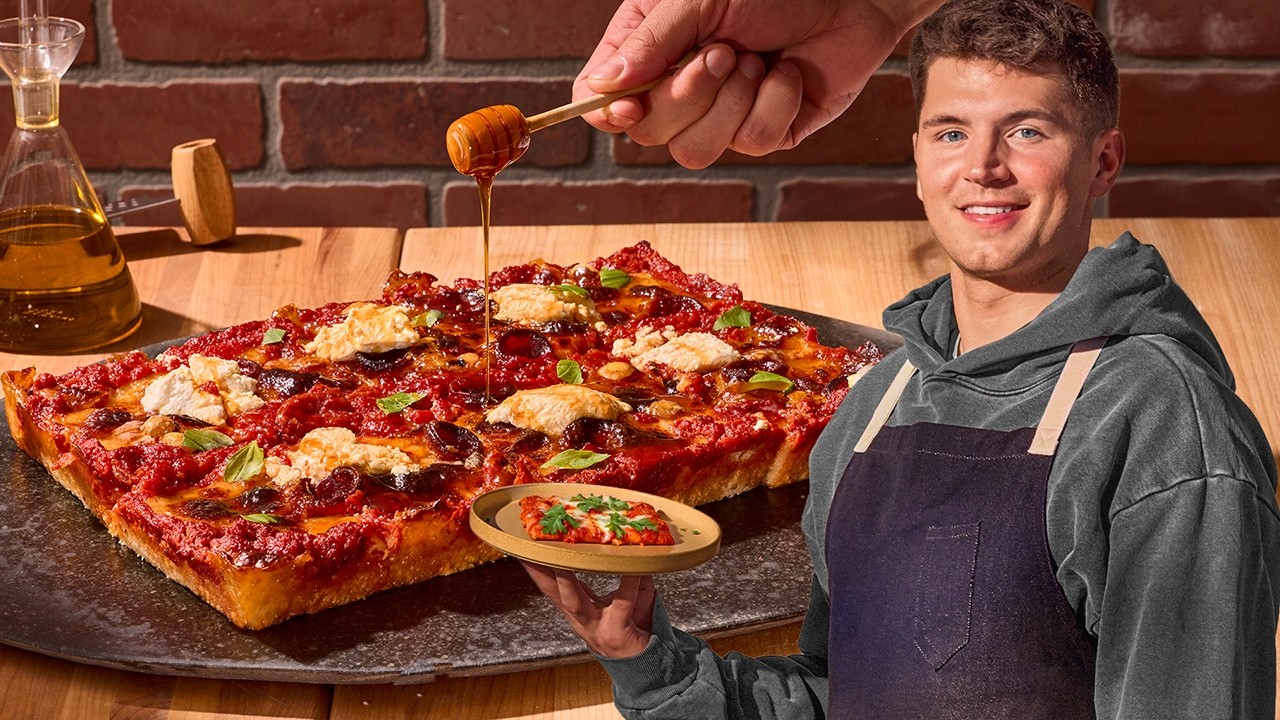 Detroit-Style Pan Pizza - Pantry Vault