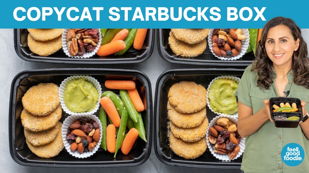 Copycat Starbucks Box for Meal Prep | Chickpea Bites and Avocado - Pantry Vault