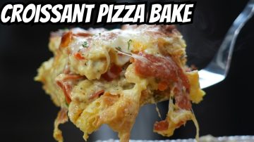 Pizza Croissant Casserole