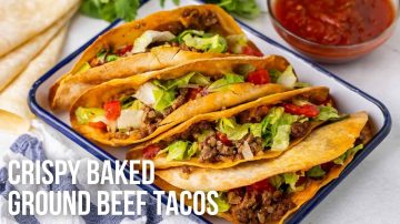 Crispy Baked Tacos