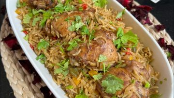 One Pot Chicken Thigh Fried Rice