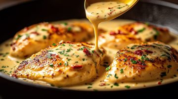 Delicious Chicken Breast Recipe with Creamy Sauce