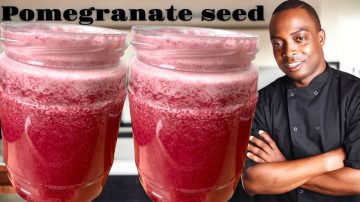 Refreshing Pomegranate Ginger Juice Recipe