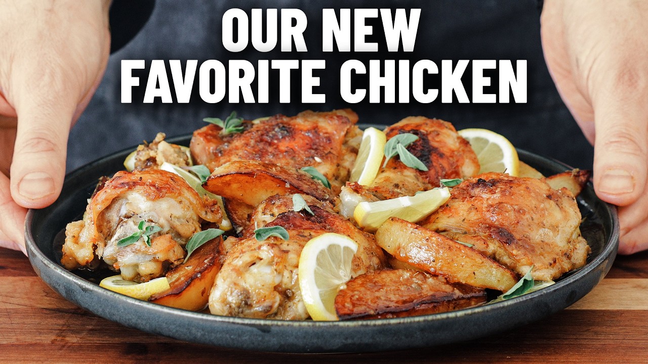 Greek Lemon Chicken - Pantry Vault