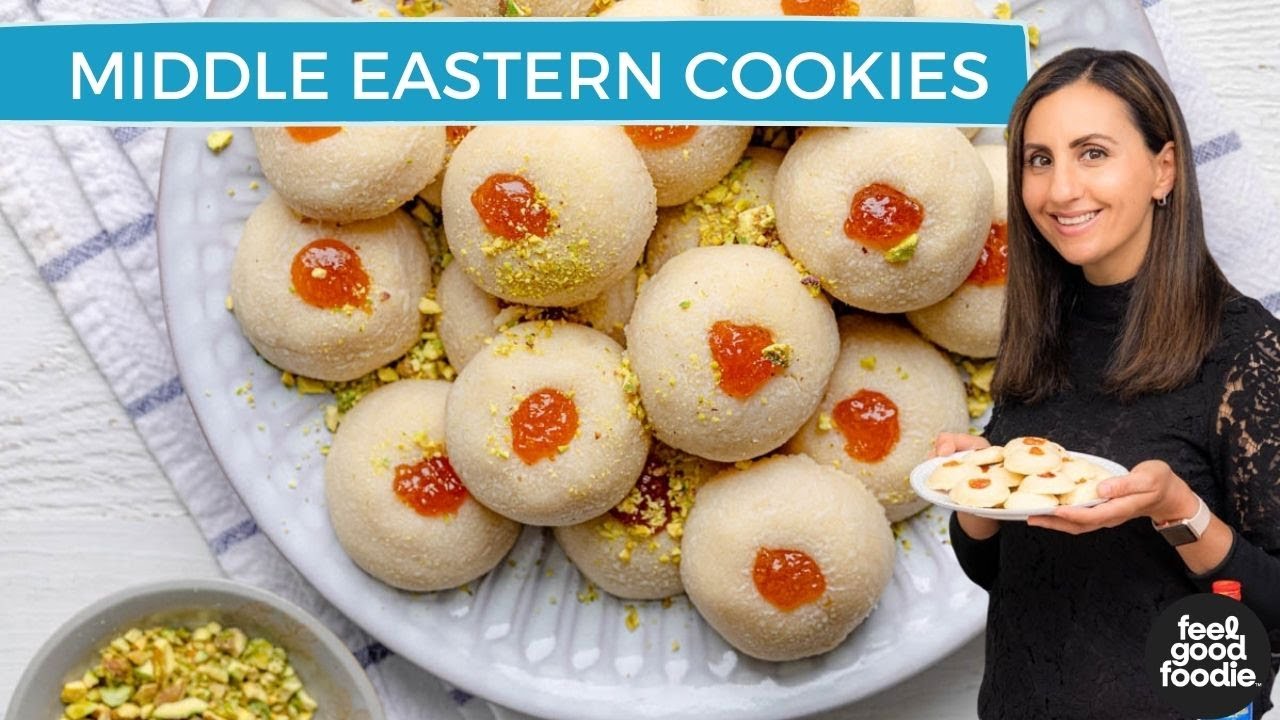 Middle Eastern Shortbread Cookies | Traditional Ghraybeh - Pantry Vault
