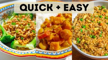 Quick & Easy Peanut Butter Noodles