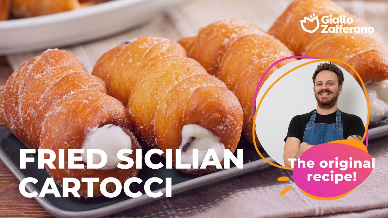 Fried Sicilian Cartocci - Pantry Vault