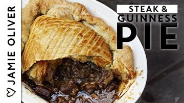 Steak, Guinness & Cheese Pie