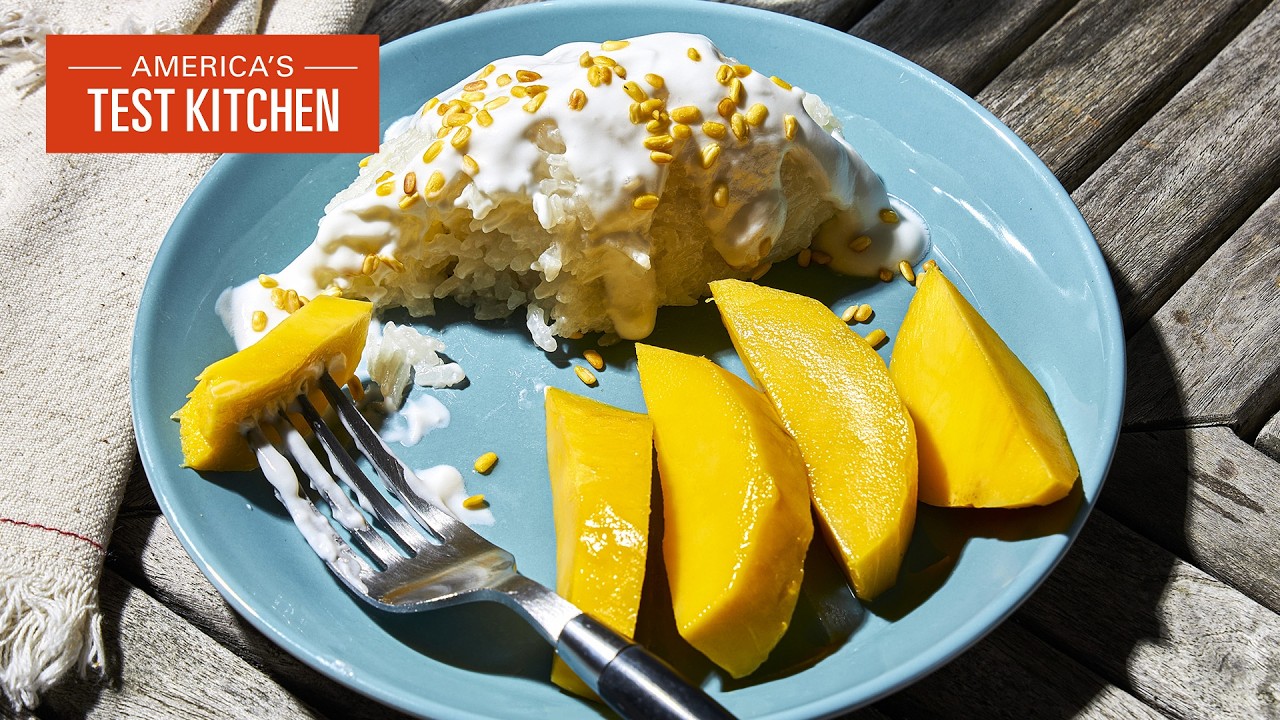 How to Make Mango Sticky Rice (Khao Niaow Ma Muang) - Pantry Vault