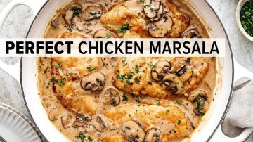 Chicken Marsala | The Perfect Easy Weeknight Dinner Recipe