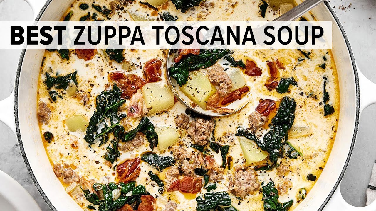 How to Make ZUPPA TOSCANA (Better Than Olive Garden!) - Pantry Vault