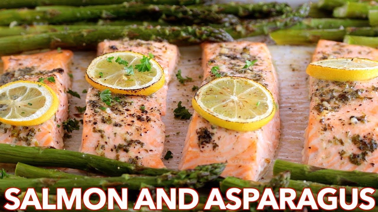 Easy One Pan Salmon Recipe with Asparagus - Pantry Vault