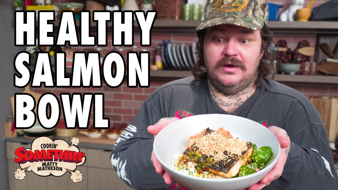 Healthy Salmon Bowl - Pantry Vault