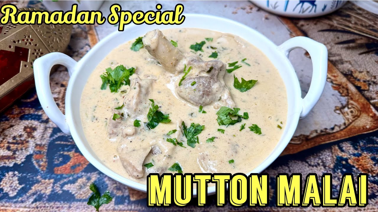 Ramadan Special Mutton Malai Curry - Pantry Vault