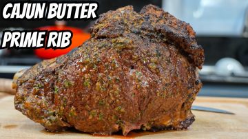 Cajun Garlic & Herb Butter Prime Rib